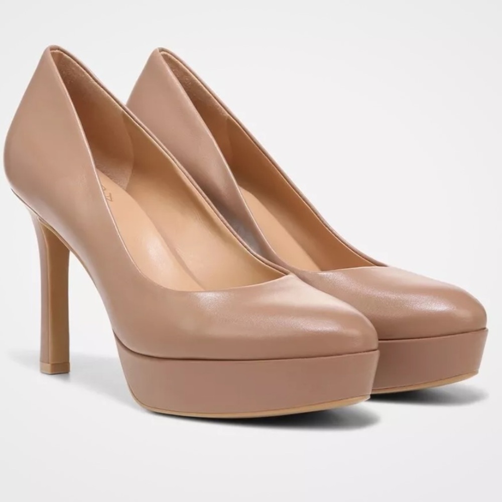 Naturalizer Women’s Camilla Platform Taupe Beige Heels Pumps New No box Size 7